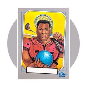 1992 Fun Stuff Baseball Enquirer Card (YY37): No. 1 Bo Jackson